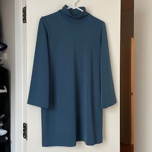 Club Monaco Long Sleeve Teal Dress